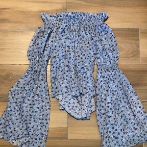 NWOT Carolina Constas off the shoulder top